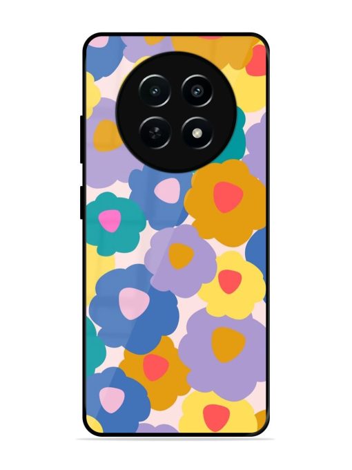 Flower Power Glossy Soft Edge Case for Realme 12 (5G) Chachhi