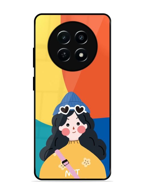 Colorful Vibes Glossy Soft Edge Case for Realme 12 (5G) Chachhi