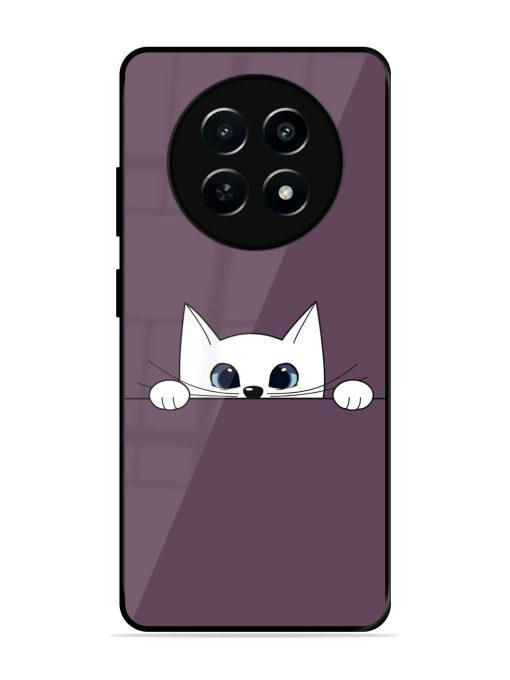 Peek-A-Boo Kitty Glossy Soft Edge Case for Realme 12 (5G) Chachhi