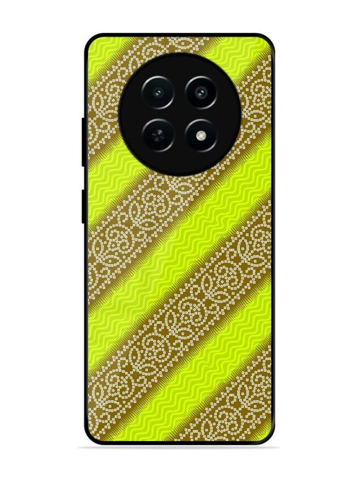 Golden Bandana Bliss Glossy Soft Edge Case for Realme 12 (5G) Chachhi