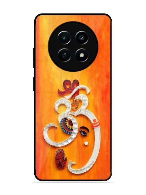 Ganesha In Quilling Art Glossy Soft Edge Case for Realme 12 (5G) Chachhi