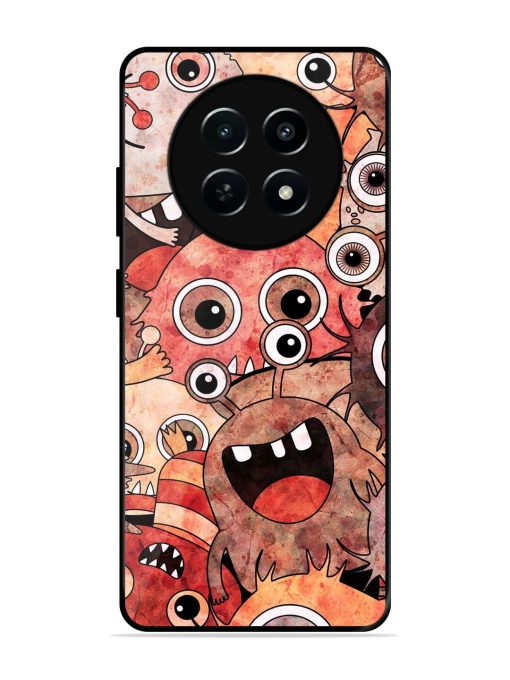 Monster Mash Glossy Soft Edge Case for Realme 12 (5G) Chachhi