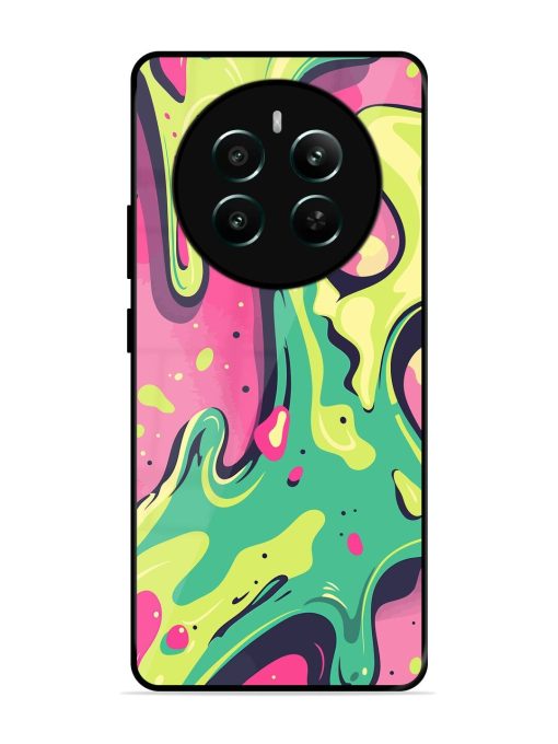 Gooey Grooves Glossy Soft Edge Case for Realme 12 Plus (5G) Chachhi