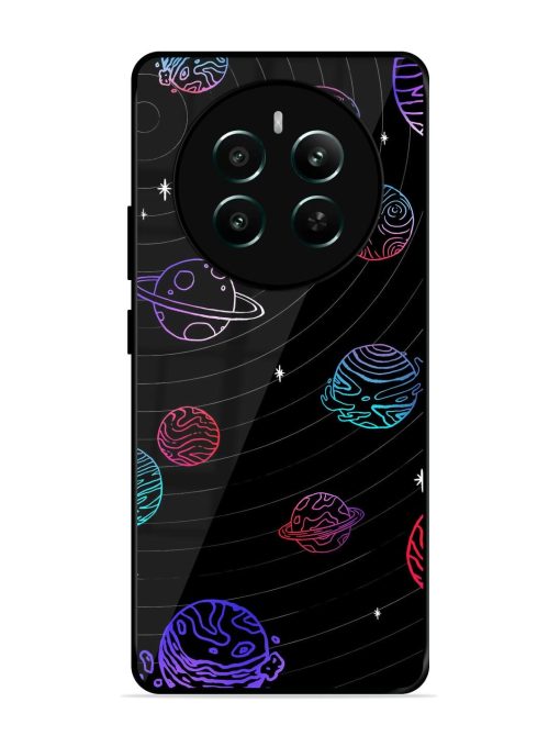 Cosmic Ballet Glossy Soft Edge Case for Realme 12 Plus (5G) Chachhi