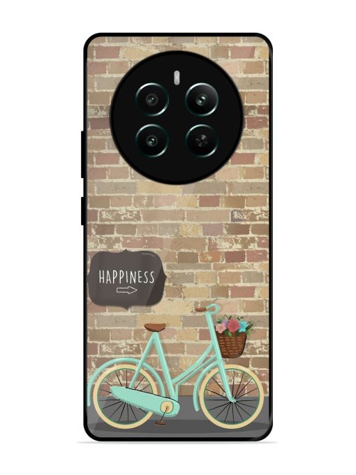 Pedaling Towards Happiness Glossy Soft Edge Case for Realme 12 Plus (5G) Chachhi