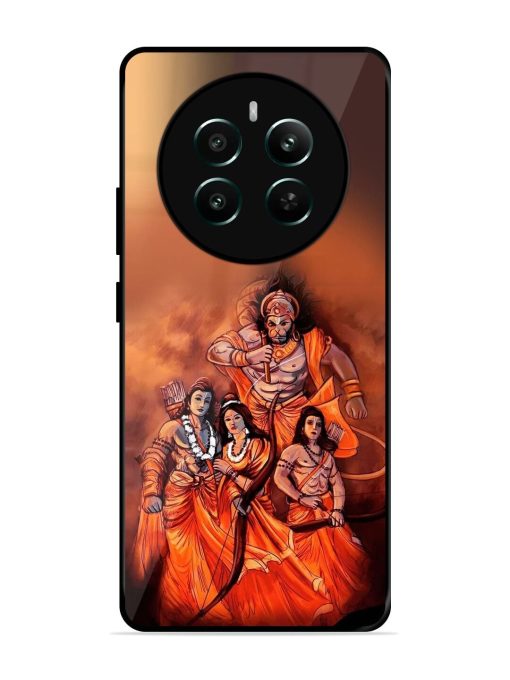 Sita Ram Glossy Soft Edge Case for Realme 12 Plus (5G) Chachhi