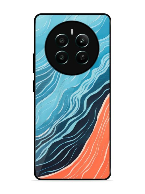 Oceanic Divide Glossy Soft Edge Case for Realme 12 Plus (5G) Chachhi