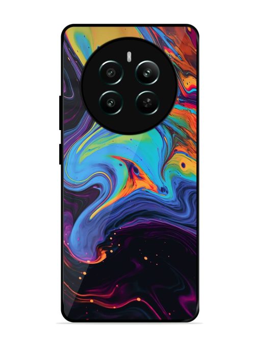 Liquid Dreamscape Glossy Soft Edge Case for Realme 12 Plus (5G) Chachhi