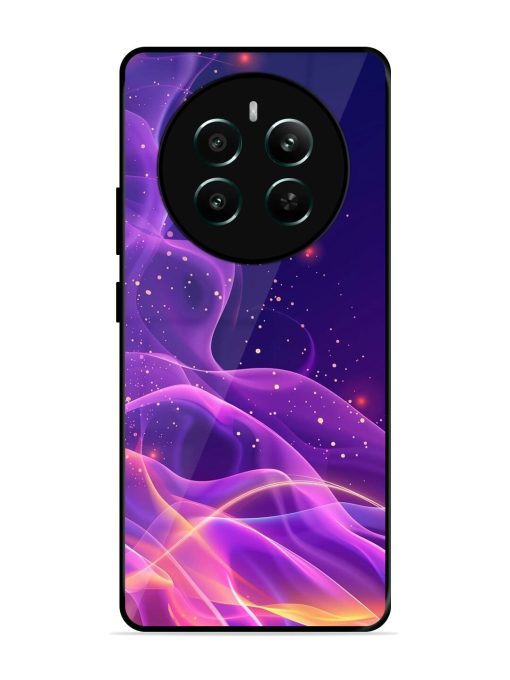 Cosmic Currents Glossy Soft Edge Case for Realme 12 Plus (5G) Chachhi