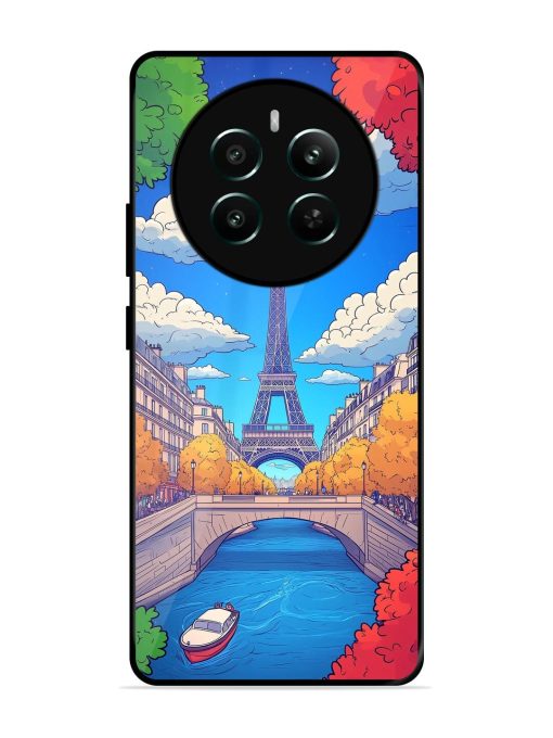 Parisian Panorama Glossy Soft Edge Case for Realme 12 Plus (5G) Chachhi