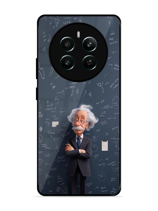 Albert Einstein Glossy Soft Edge Case for Realme 12 Plus (5G) Chachhi