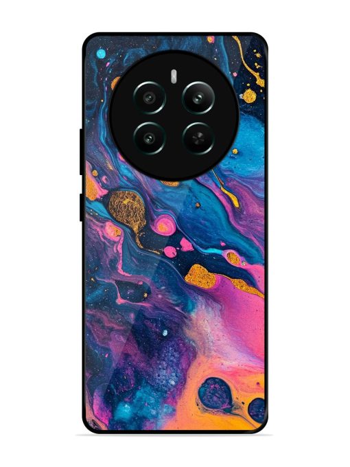 Cosmic Swirl Glossy Soft Edge Case for Realme 12 Plus (5G) Chachhi