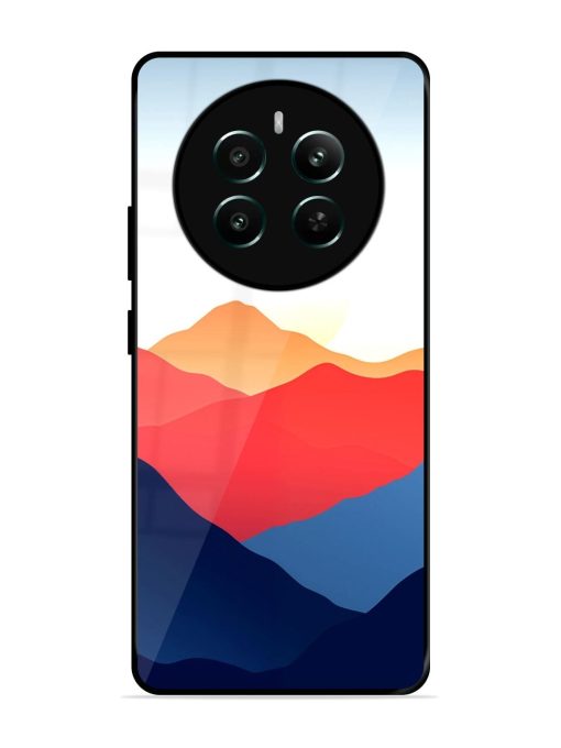 Sunset Peaks Glossy Soft Edge Case for Realme 12 Plus (5G) Chachhi