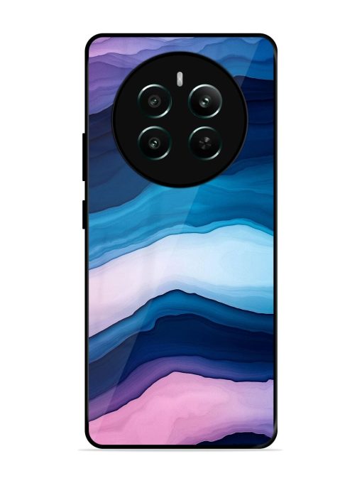 Oceanic Layers Glossy Soft Edge Case for Realme 12 Plus (5G) Chachhi