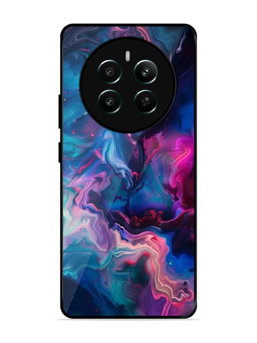 Cosmic Swirl Glossy Soft Edge Case for Realme 12 Plus (5G) Chachhi