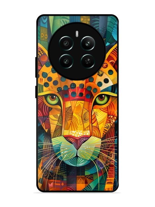 Mosaic Majesty Glossy Soft Edge Case for Realme 12 Plus (5G) Chachhi