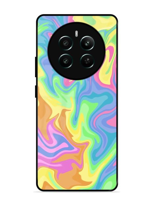 Whimsical Swirl Glossy Soft Edge Case for Realme 12 Plus (5G) Chachhi