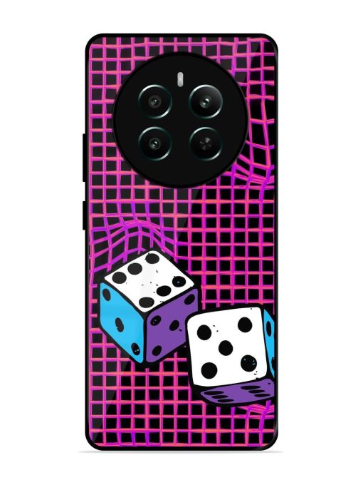 Glitched Dice Glossy Soft Edge Case for Realme 12 Plus (5G) Chachhi