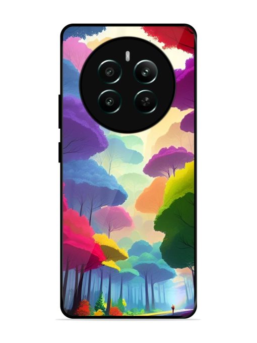 Rainbow Road Glossy Soft Edge Case for Realme 12 Plus (5G) Chachhi