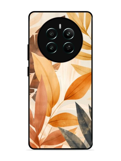 Earthy Elegance Glossy Soft Edge Case for Realme 12 Plus (5G) Chachhi