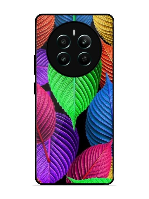 Rainbow Leaf Symphony Glossy Soft Edge Case for Realme 12 Plus (5G) Chachhi