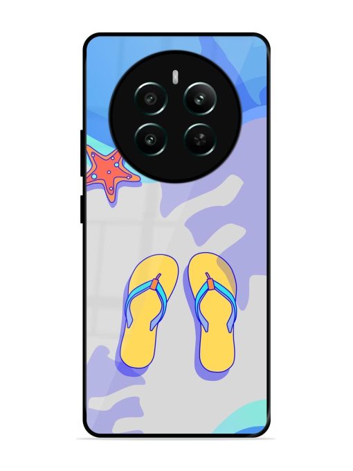 Sandy Toes And Salty Seas Glossy Soft Edge Case for Realme 12 Plus (5G) Chachhi