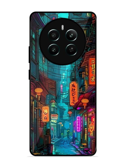 Neon Nightscape Glossy Soft Edge Case for Realme 12 Plus (5G) Chachhi