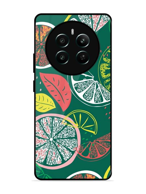 Citrus Symphony Glossy Soft Edge Case for Realme 12 Plus (5G) Chachhi