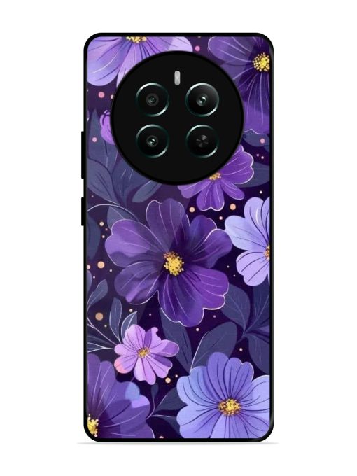 Purple Paradise Glossy Soft Edge Case for Realme 12 Plus (5G) Chachhi