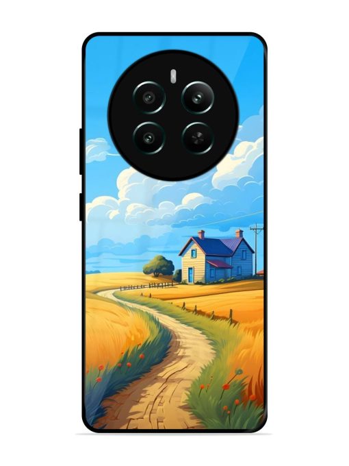 Countryside Cottage Glossy Soft Edge Case for Realme 12 Plus (5G) Chachhi