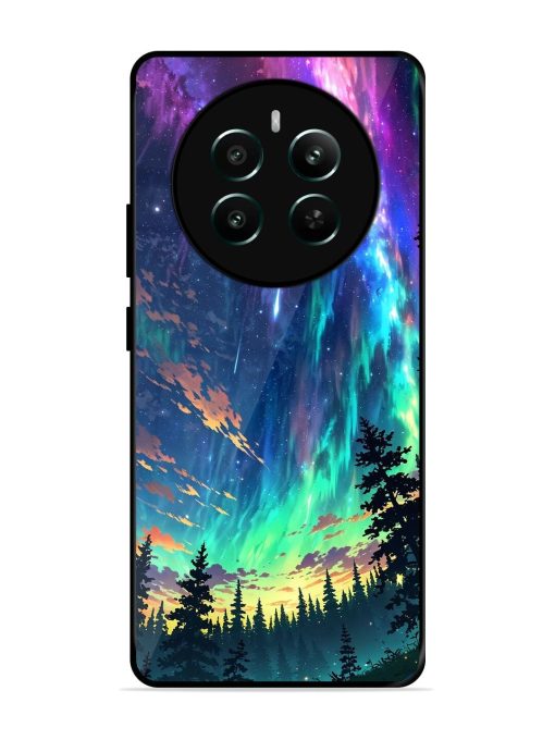 Cosmic Canvas Glossy Soft Edge Case for Realme 12 Plus (5G) Chachhi