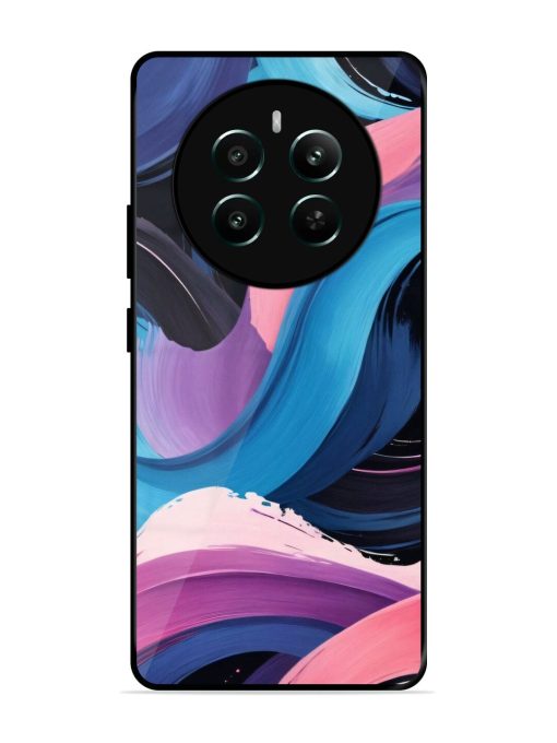 Whimsical Waves Glossy Soft Edge Case for Realme 12 Plus (5G) Chachhi