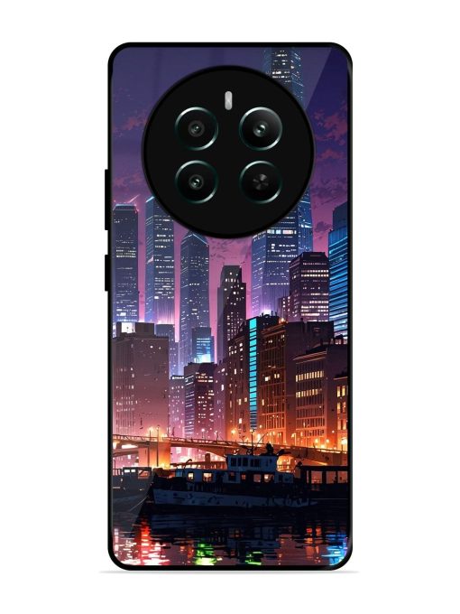 Neon Nightscape Glossy Soft Edge Case for Realme 12 Plus (5G) Chachhi