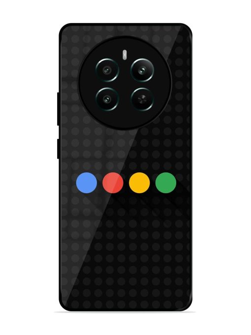 Google Dots Glossy Soft Edge Case for Realme 12 Plus (5G) Chachhi