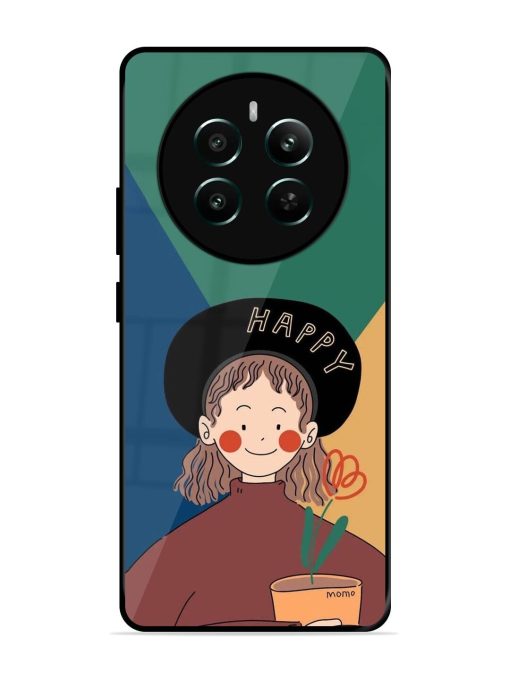 Happy Momo Glossy Soft Edge Case for Realme 12 Plus (5G) Chachhi