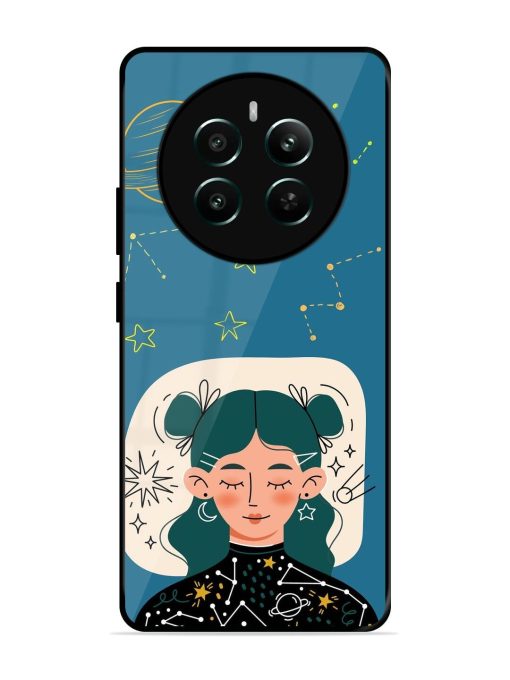 Cosmic Daydreamer Glossy Soft Edge Case for Realme 12 Plus (5G) Chachhi