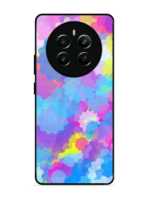 Psychedelic Cloud Burst Glossy Soft Edge Case for Realme 12 Plus (5G) Chachhi