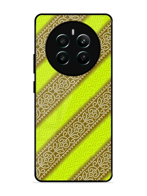 Golden Bandana Bliss Glossy Soft Edge Case for Realme 12 Plus (5G) Chachhi