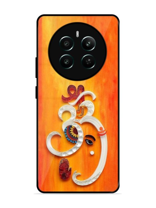 Ganesha In Quilling Art Glossy Soft Edge Case for Realme 12 Plus (5G)