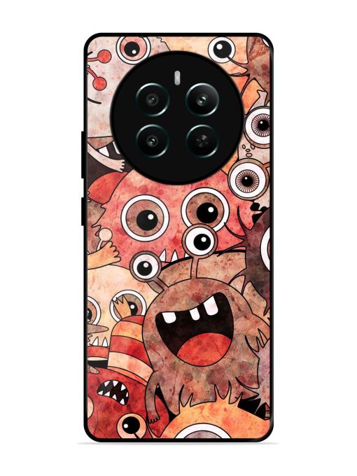 Monster Mash Glossy Soft Edge Case for Realme 12 Plus (5G) Chachhi