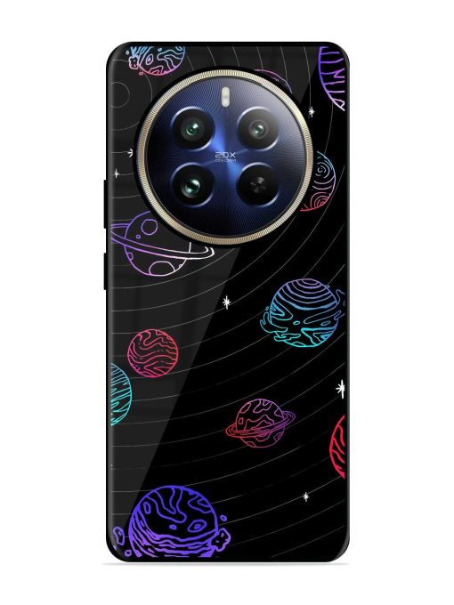 Cosmic Ballet Glossy Soft Edge Case for Realme 12 Pro (5G)