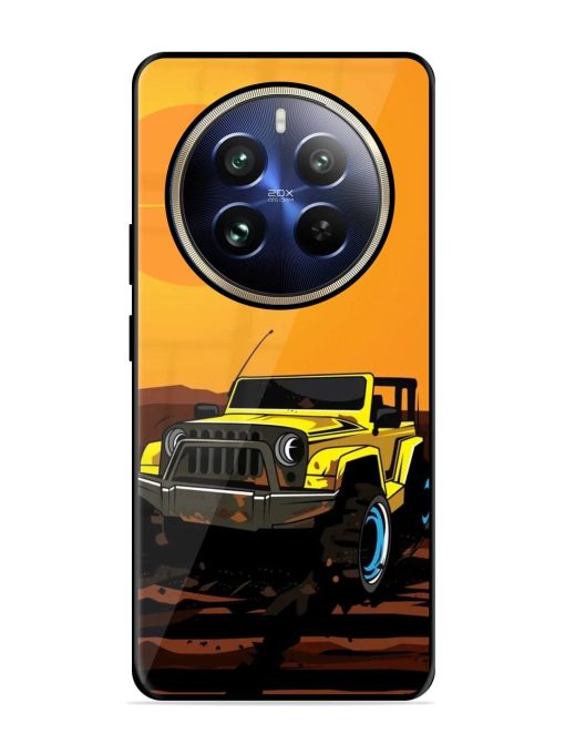 Sunset Cruise Glossy Soft Edge Case for Realme 12 Pro (5G) Chachhi