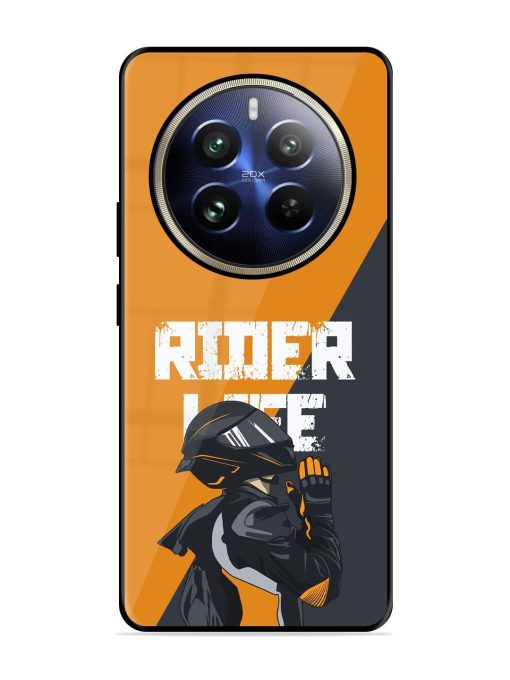 Ride Never Ends Glossy Soft Edge Case for Realme 12 Pro (5G) Chachhi