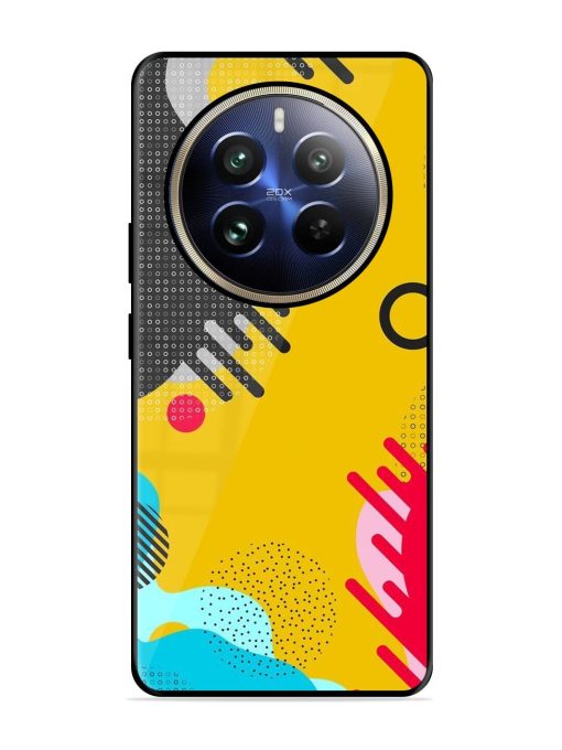 Neon Pop Glossy Soft Edge Case for Realme 12 Pro (5G) Chachhi