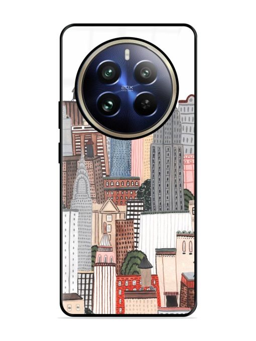 Cityscape Dreams Glossy Soft Edge Case for Realme 12 Pro (5G) Chachhi