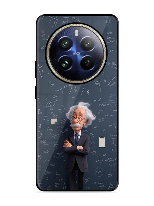 Albert Einstein Glossy Soft Edge Case for Realme 12 Pro (5G) Chachhi