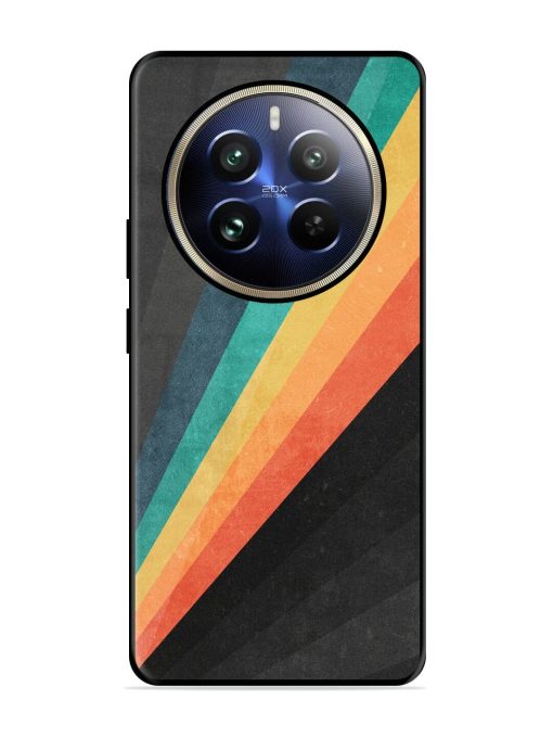 Retro Spectrum Glossy Soft Edge Case for Realme 12 Pro (5G) Chachhi