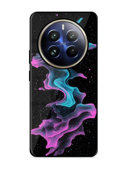 Cosmic Currents Glossy Soft Edge Case for Realme 12 Pro (5G) Chachhi