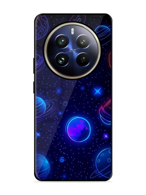 Neon Cosmos Glossy Soft Edge Case for Realme 12 Pro (5G) Chachhi