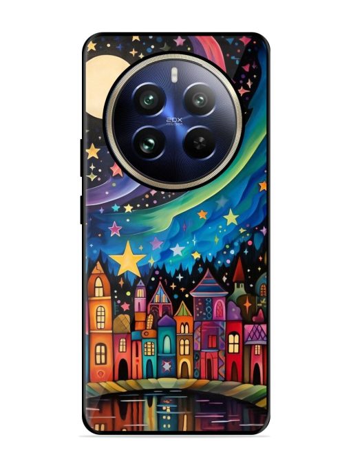 Starlit Village Glossy Soft Edge Case for Realme 12 Pro (5G) Chachhi